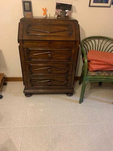 Cassettiera con ribaltina - cassettiera,
