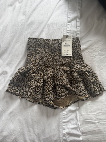 Gonna zara leopardata nuova - zara,