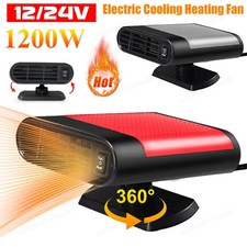Ventilatore Riscaldatore Auto Portatile 12V/24V Riscaldamento Rapido Finestra Parabrezza Defogging