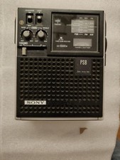 Vintage Sony ICF-5500W Radio Portable  3 Bande AM FM PSB