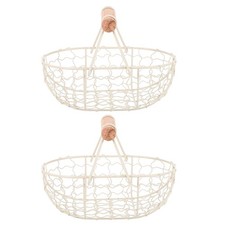  2 Pcs Cestino Frutta Cucina