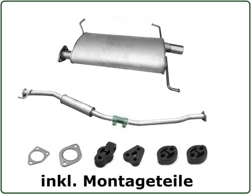 Scarico set per mitsubishi - set,