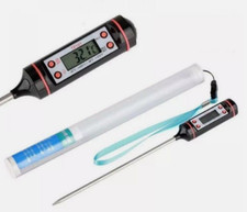 Termometro da Cucina Professionale Digitale per Alimenti e Liquidi con Sonda BBQ