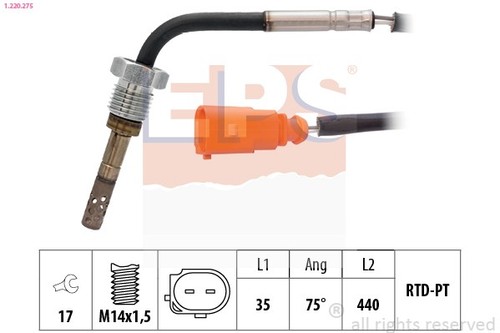 Sensore temperatura gas - sensore,,