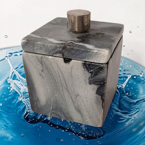 Bidone bagno marmo naturale