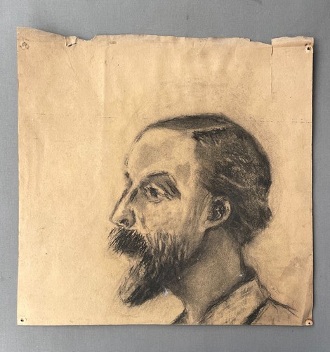 Ritratto uomo profilo - ritratto, di