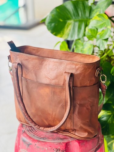 Borsa shopper vintage donna - shopper, da