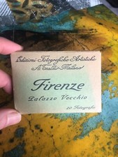 Lotto album fotografico d'epoca 20 fotografie Firenze bianconero bianco nero bn