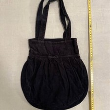 Borsa Subdued a coste con fiocco blu