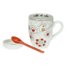 THUN Mug tazza con cucchiaino