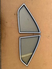 COPPIA VETRI FISSI POSTERIORI ATERMICI SX+DX CON GUARNIZIONI LANCIA BETA BERLINA