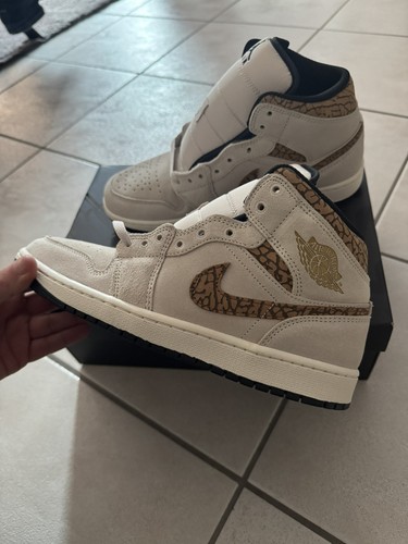 Nike air jordan mid brown - nike, 1