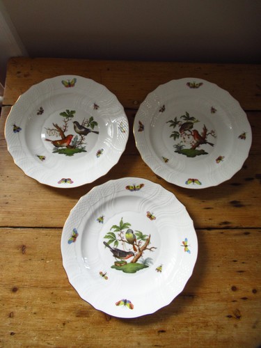 Herend rothschild bird dessert - herend,