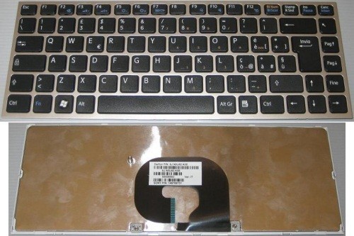 Tastiera italiana silver con