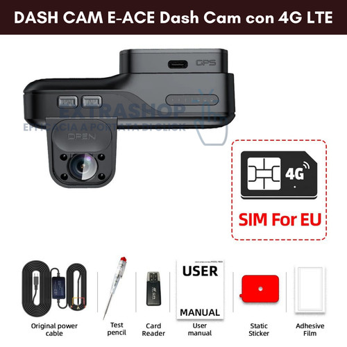 Dash cam auto lte con - lte, |