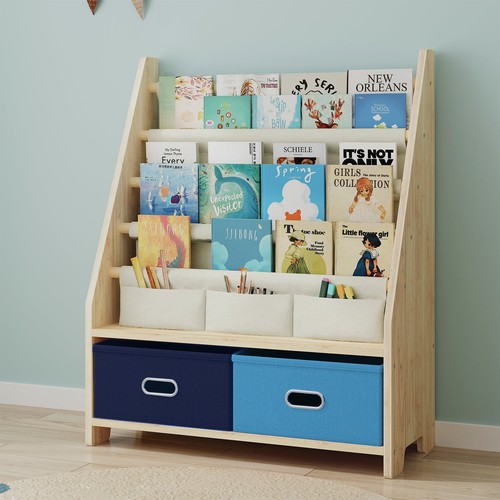 Libreria bambini legno 4 - libreria,