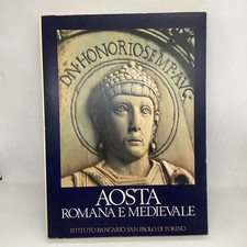 Volume Vintage 1967 Aosta Romana E Medievale 