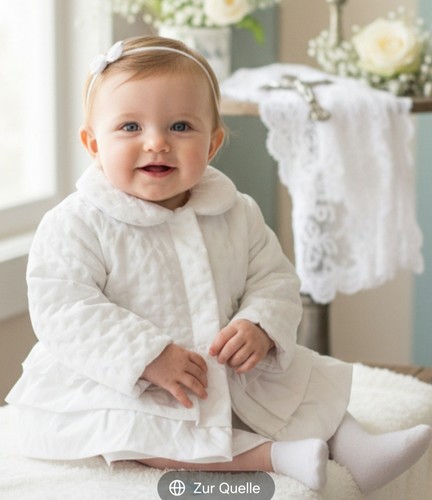 Cappotto bambino battesimo