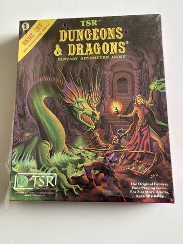 Dungeons and dragons set - dungeons, di