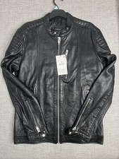 Giacca biker uomo ZARA nera