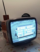 Brionvega - Doney 12 VR Rosso - Televisore B/N 1976 - Funzionante - Arredamento 