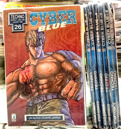 Cyber blue serie manga - blue,
