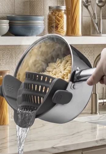 Scolapasta silicone universale - scolapasta,
