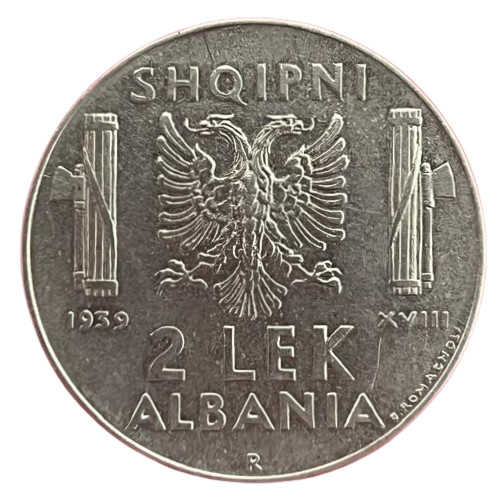 Albania 1939 lek - lek, xviii