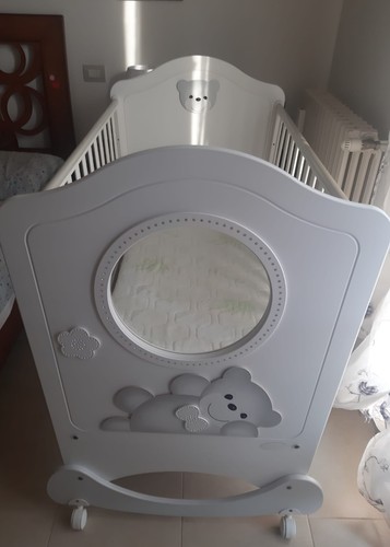 Lettino bambini unisex bianco