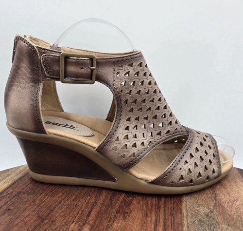 Sandali con zeppa - , earth