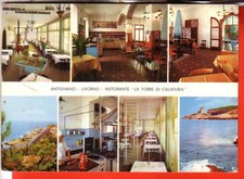 CARTOLINA   ANTIGNANO   VIAGGIATA  1973 RISTORANTE LA TORRE DI CALAFURIA REGALO