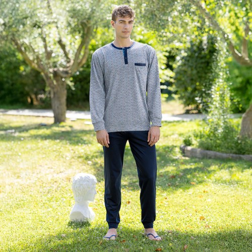 Pigiama uomo scollo - , serafino