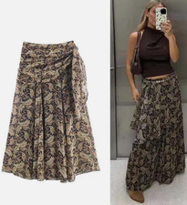 GONNA LUNGA PAISLEY NUOVA ZARA