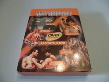 DVD "ARTI MARZIALI RACCOLTA" NUOVO/NEW (5 DVD)