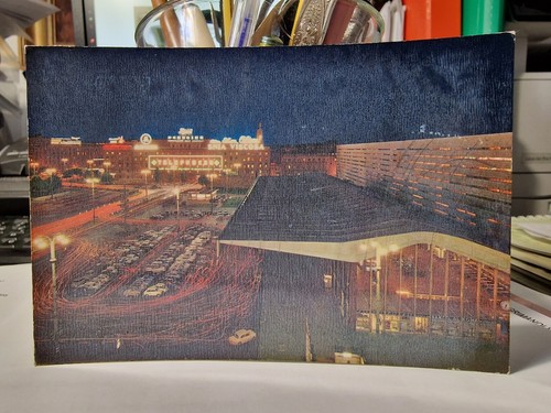 Cartolina roma stazione - cartolina,