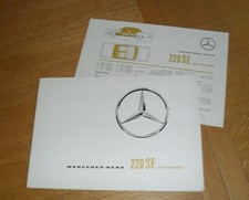 Brochure Mercedes 220 SE