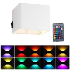 Applique LED RGB Cube con