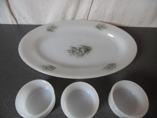 Piatto vintage arcopal motivo - arcopal,