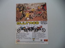 advertising Pubblicità 1978 BULTACO PURSANG MK/ALPINA 250 350/FRONTERA/SHERPA T