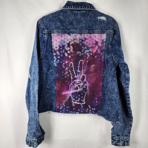 Y2k giacca denim - giacca, donna