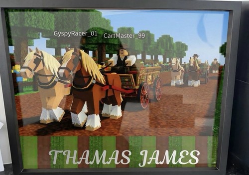 Roblox style gypsy vanner - roblox,