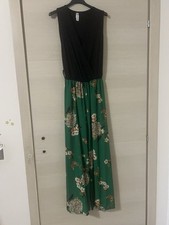 Tuta Elegante Da Donna Verde E Nera 