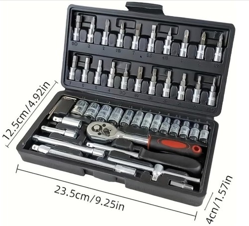 Set chiavi a cricchetto - 46,