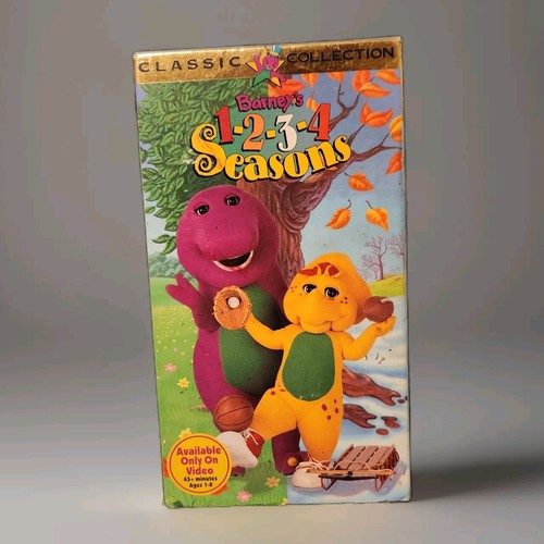 Barney 4 seasons vhs - 1-2-3-4,