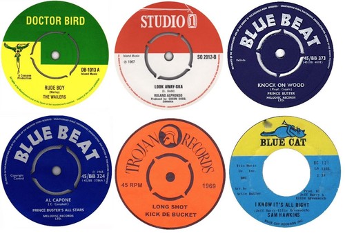 6x100mm reggae records vinyl - 6x100mm,