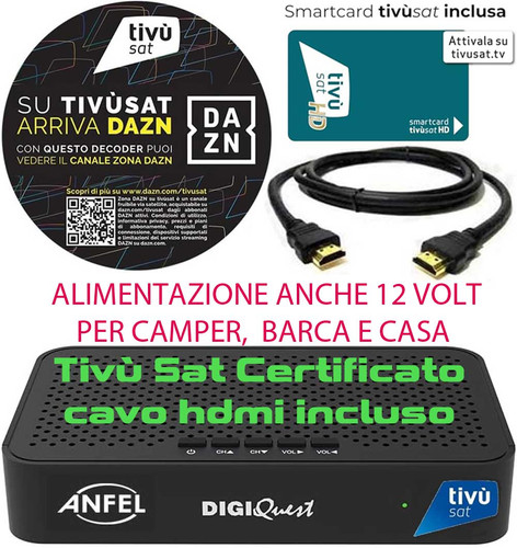 Ricevitore tivu sat - ricevitore, tivu'