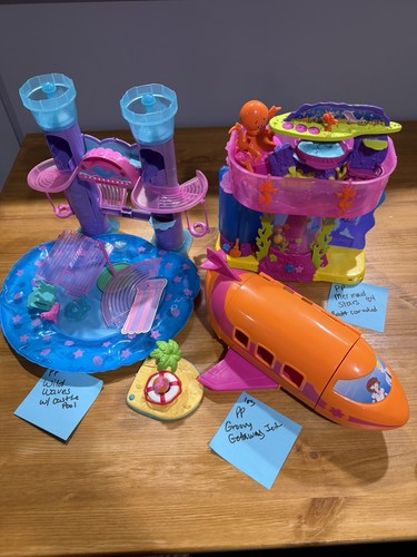 Polly pocket mermaid - pocket, stars