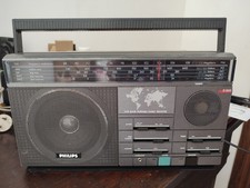 Radio Vintage Philips D2615 World Radio - Multibanda - Funzionante 