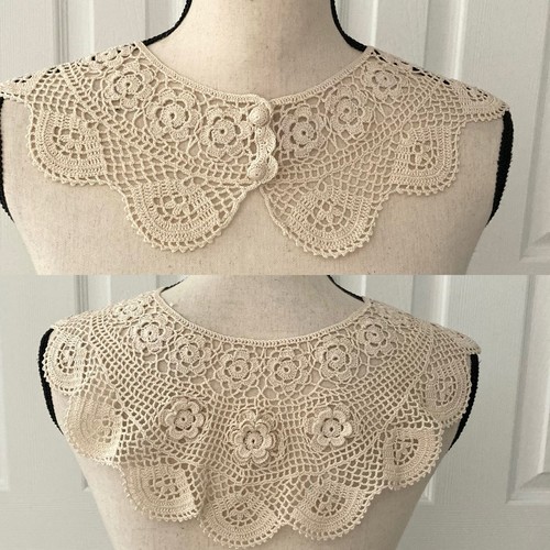Collare vintage fatto - , mano