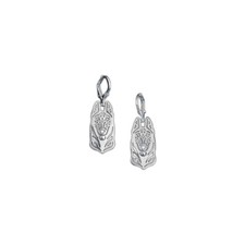 Orecchini argento sterling 925 belga malinois regalo per cane regalo personalizzato